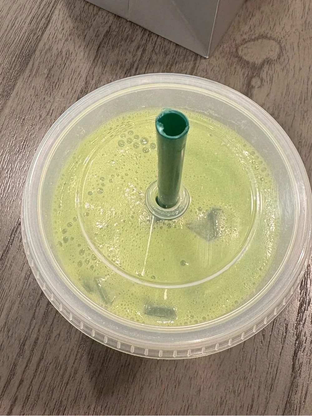 Fake Starbucks Green Iced Matcha grande resin prop photography drink